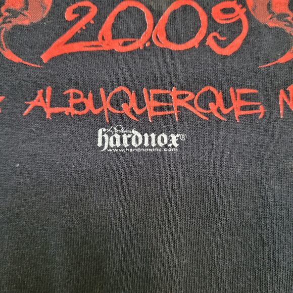 2009 Rock the Ink Tattoo Tour T-Shirt Double Sided Gildan Mens XL - Picture 3 of 6